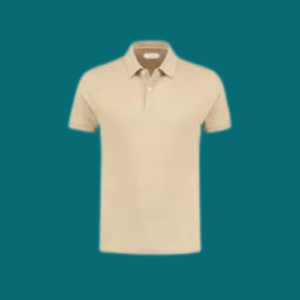 Beige Half Sleeve Polo